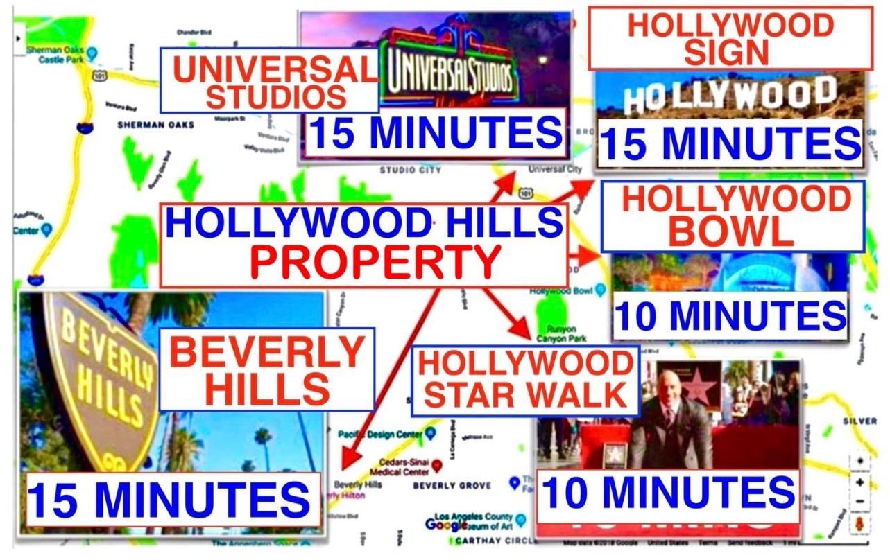 Hollywood Hills Oasis Views Outdoor Patio Garage Holiday home